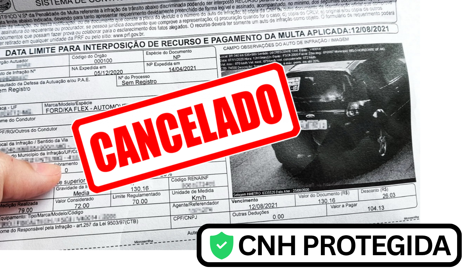 Consultar minha multa - Análise Gratuita